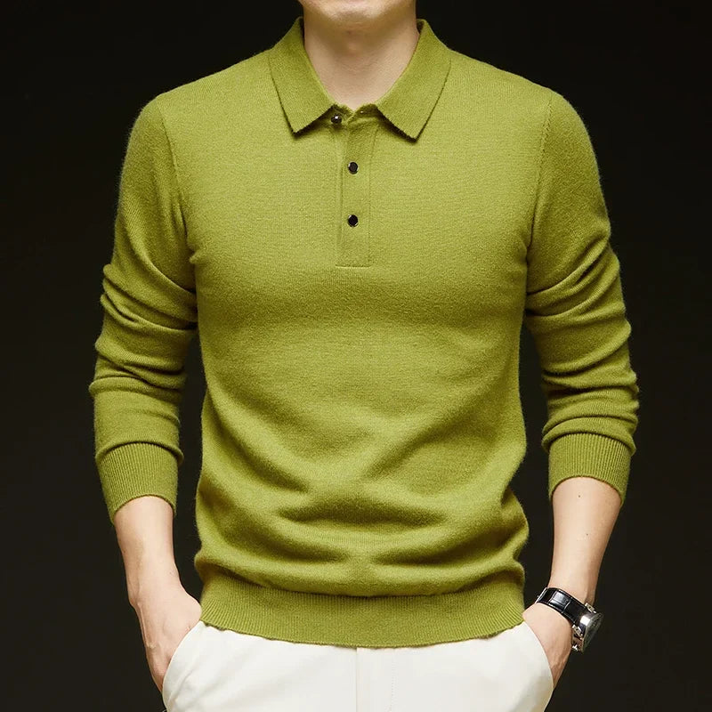 Nordspur | Long Sleeve Knit Polo