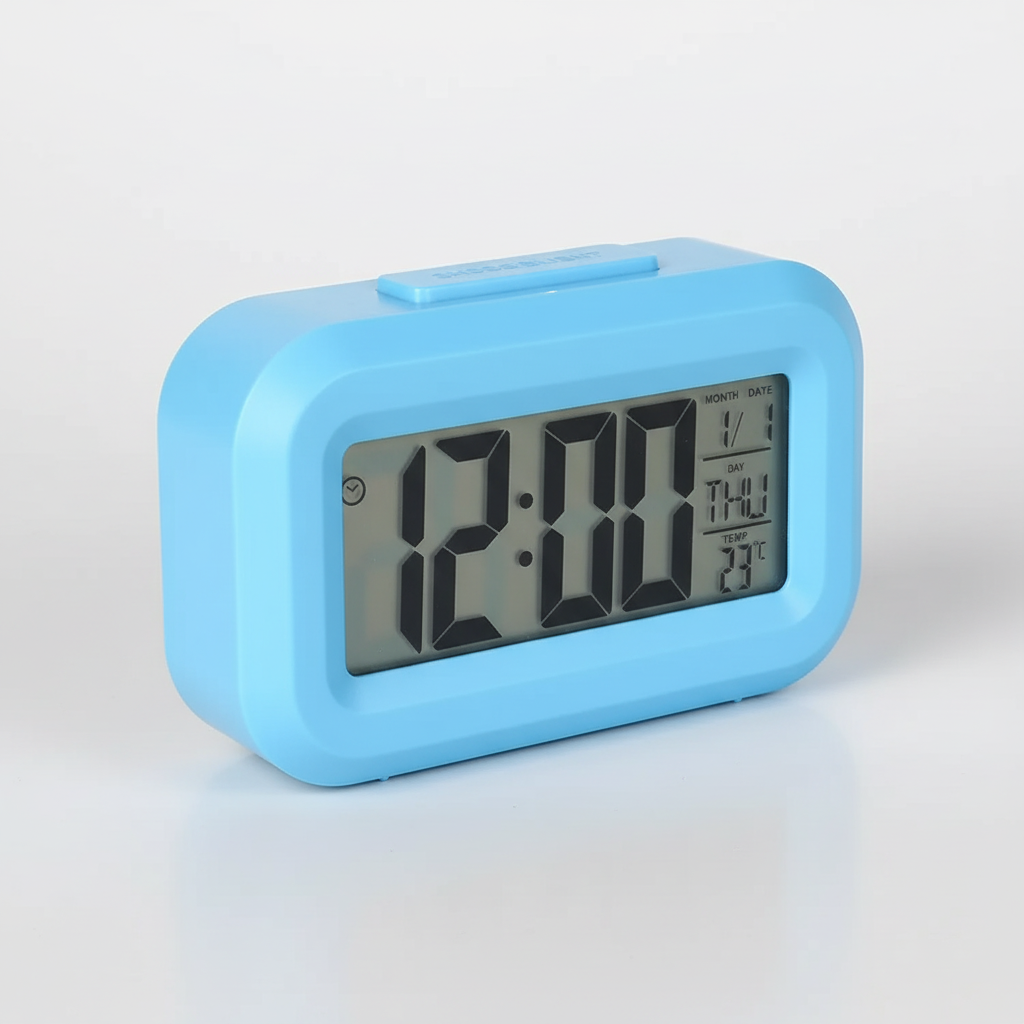 LED-Weckeruhr Batterie großes Display Schlummerfunktion Temperaturanzeige