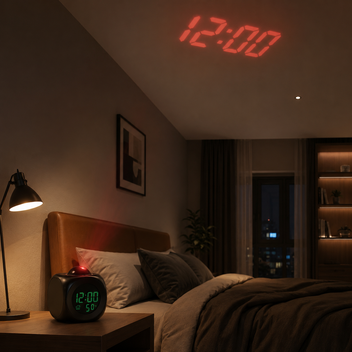 Nordspur | LuminovaCube Digitale Projektions-Wecker