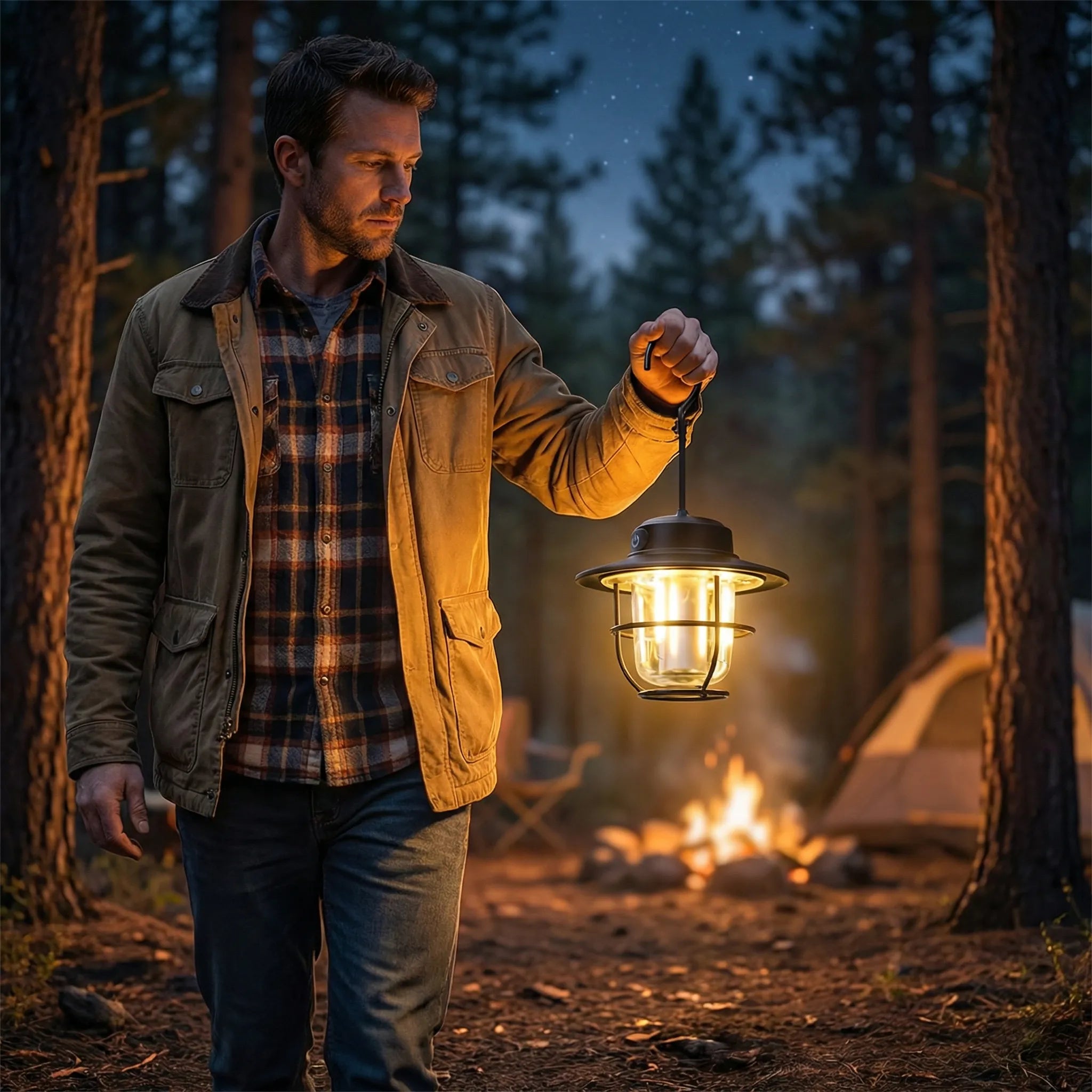 Nordspur | Lumivint Rechargeable Vintage-Style Hanging Lantern