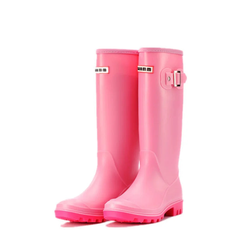 Nordspur | Lunoka Kniehohe Regenstiefel Mit Schnalle