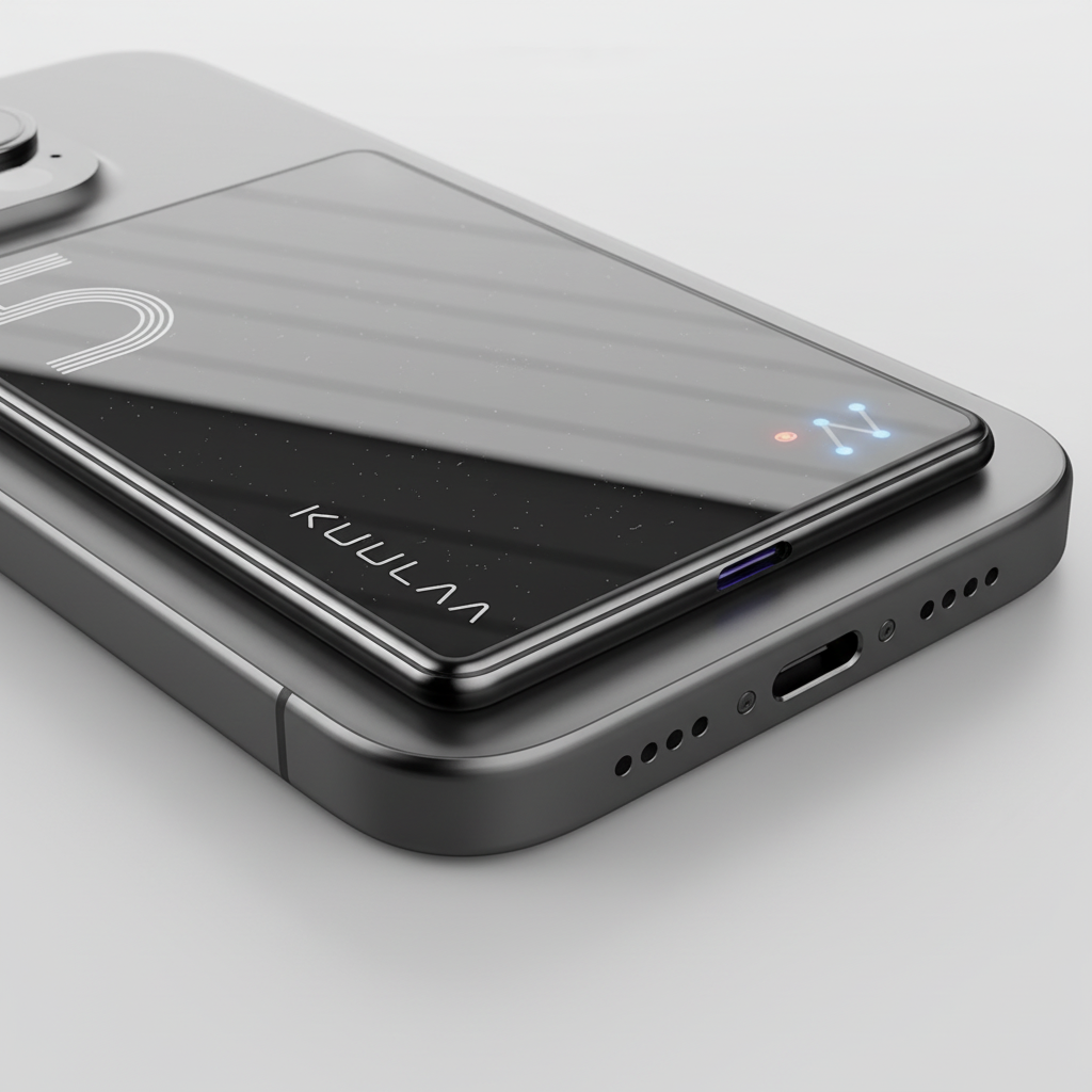 Magnetische Powerbank ultradünn mit Schnellladen und USB-C
