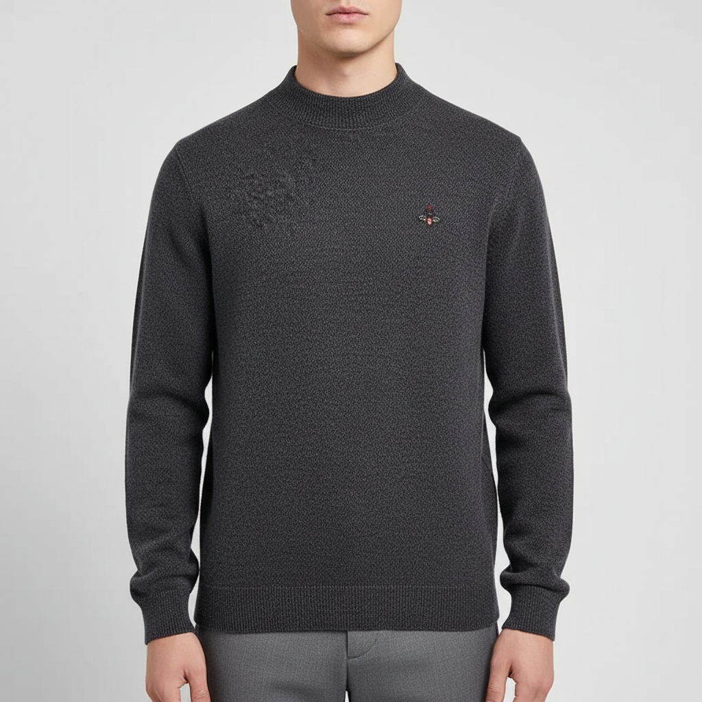 Nordspur | Men's Ribbed Collar Sweater