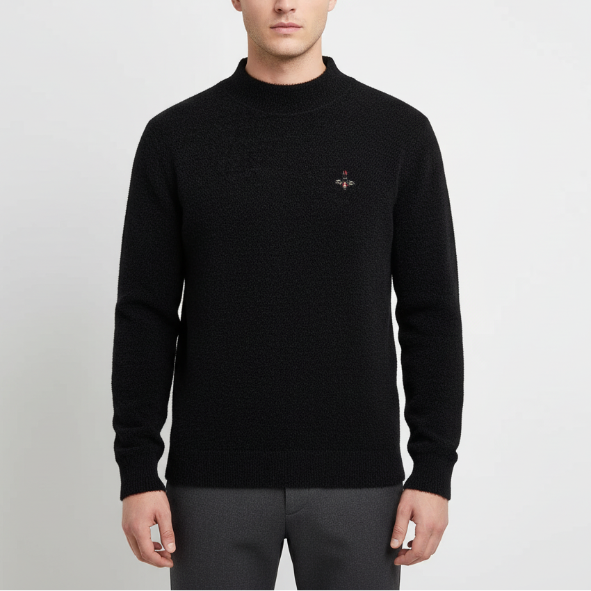 Nordspur | Men's Ribbed Collar Sweater