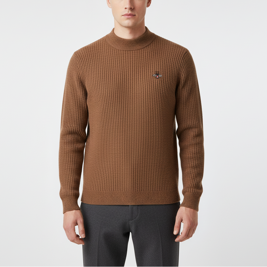 Nordspur | Men's Ribbed Collar Sweater