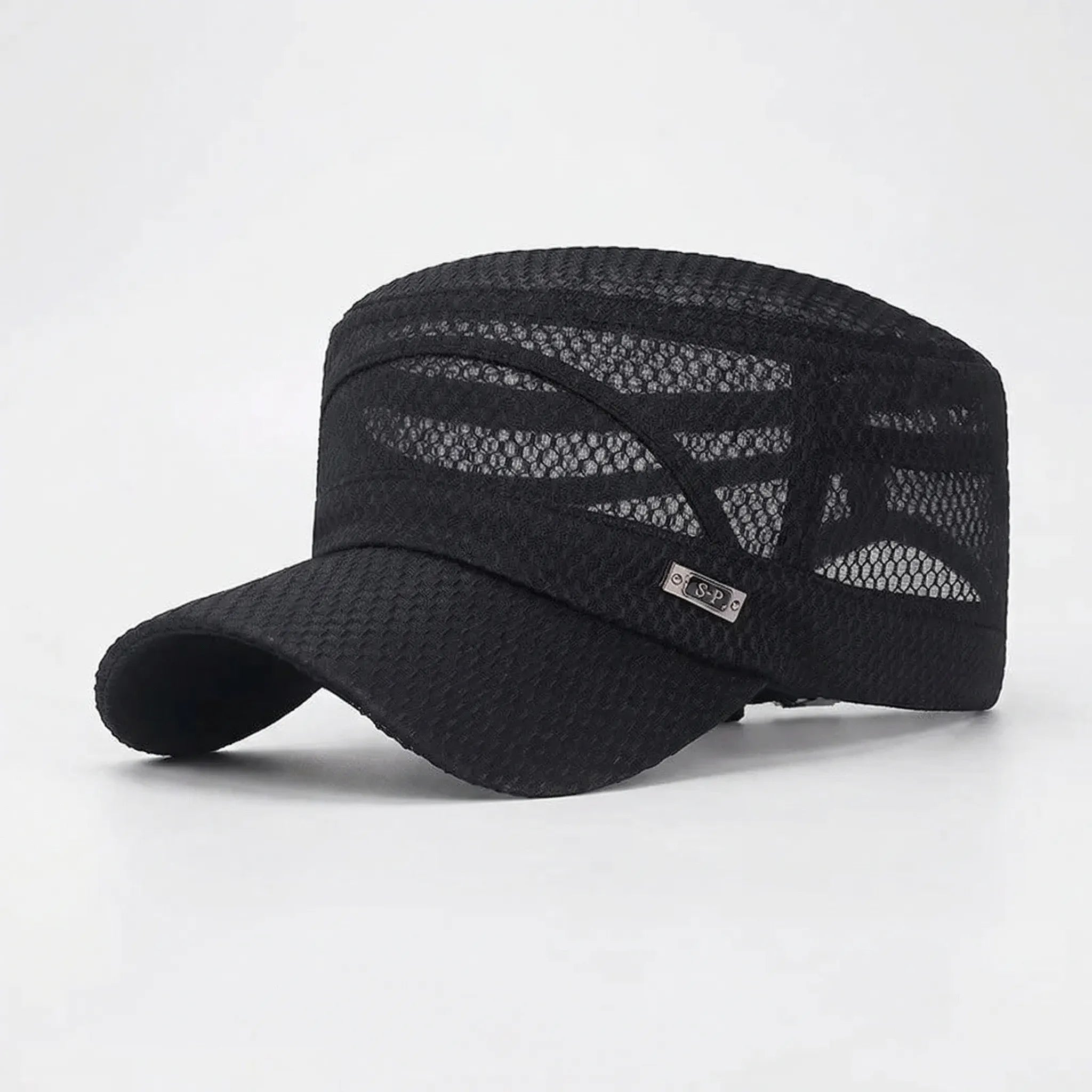 Mesh Flat-Top Kappe atmungsaktiv leicht für Sommer unisex