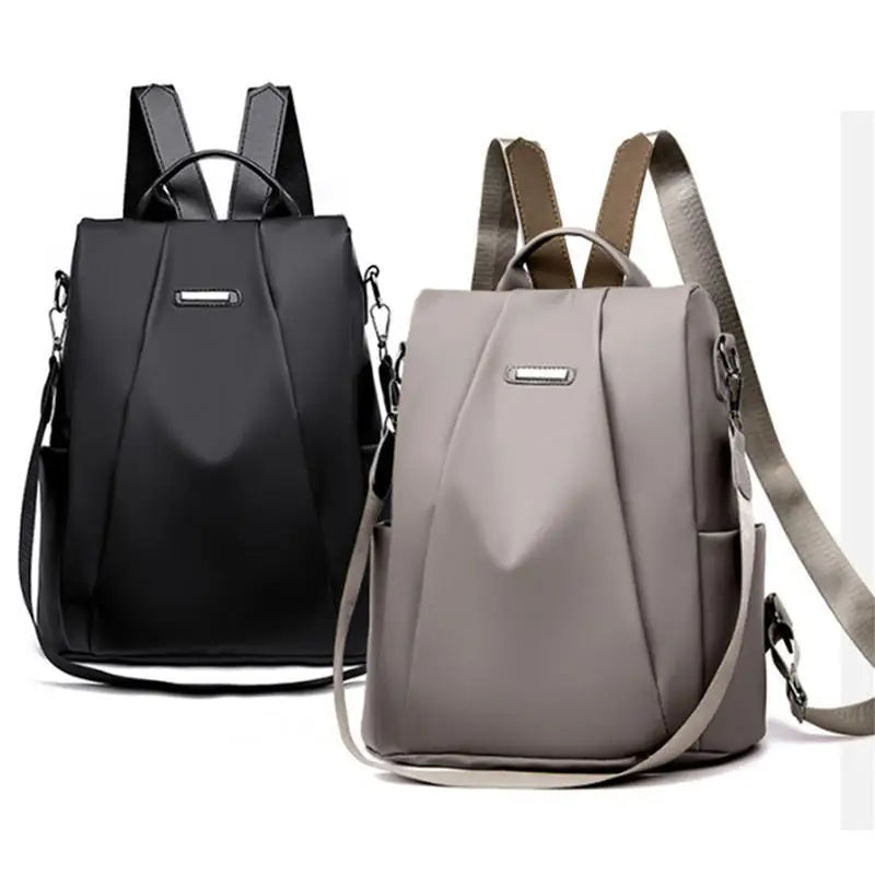 Multifunktions-Rucksack Damen Schultertasche Polyester strapazierfähig