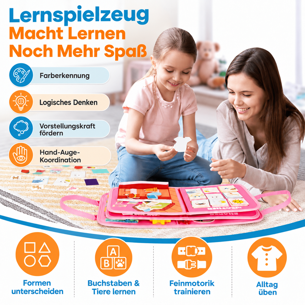 Nordspur | Montessori Spielbrett - Erweiterte Ausgabe