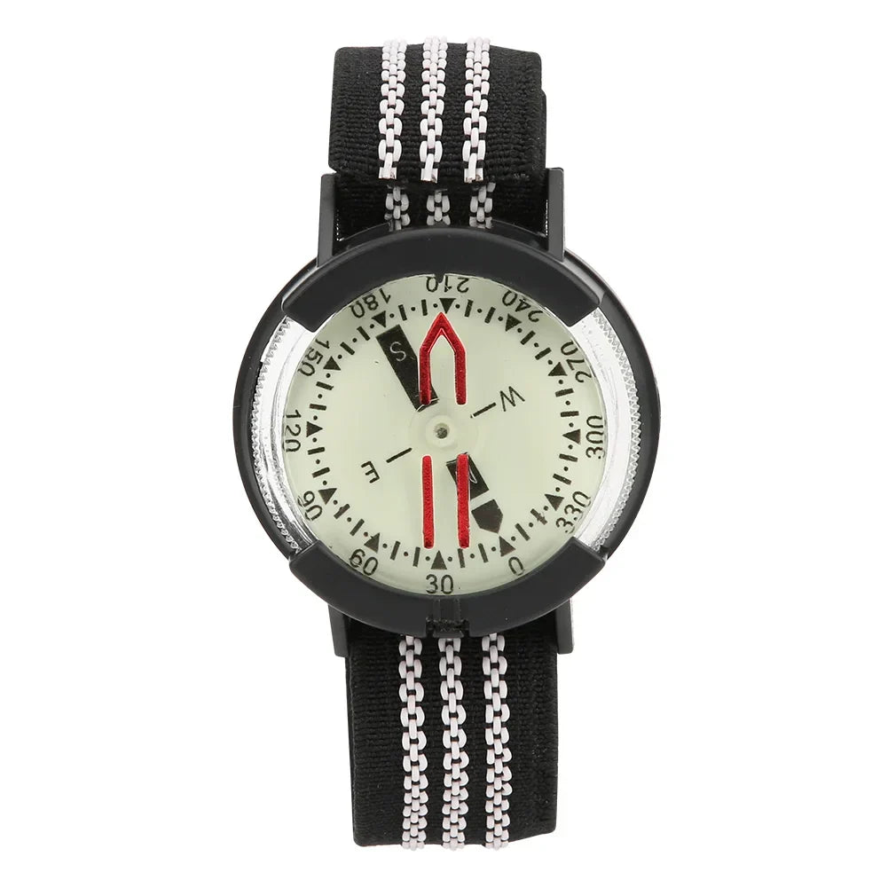 Armband-Navigationskompass mit leuchtendem Zifferblatt für Outdoor-Navigation