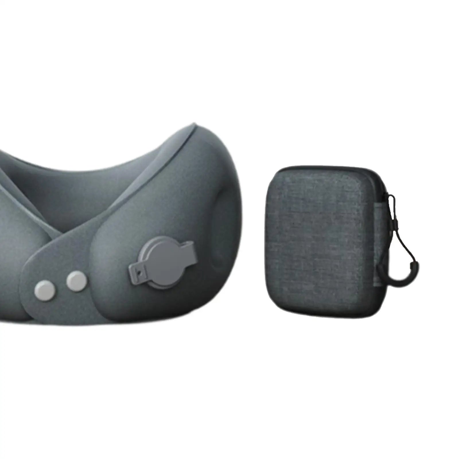 Aufblasbares Nackenkissen ergonomisch mit kompakter Transporttasche