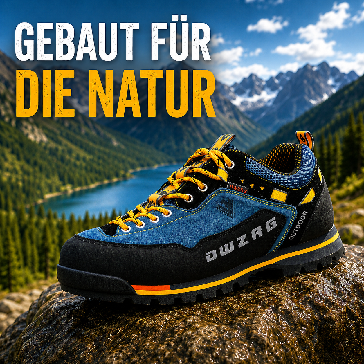 Nordspur | Niedrig geschnittener wasserdichter Wanderschuh