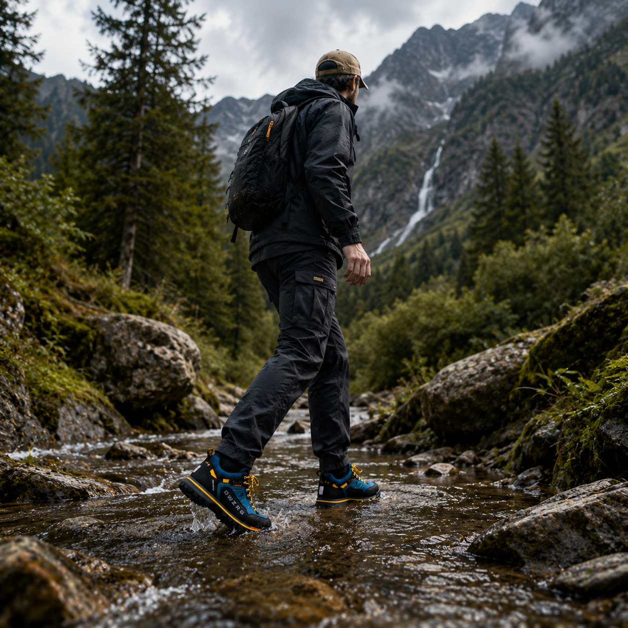 Nordspur | Niedrig geschnittener wasserdichter Wanderschuh