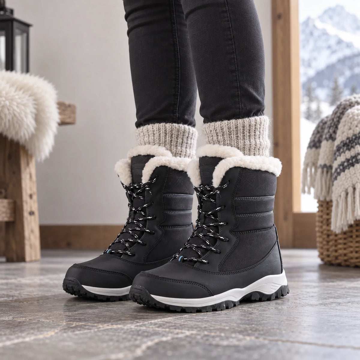 Nordspur | Nordiva Gefütterte Winterstiefel Für Damen