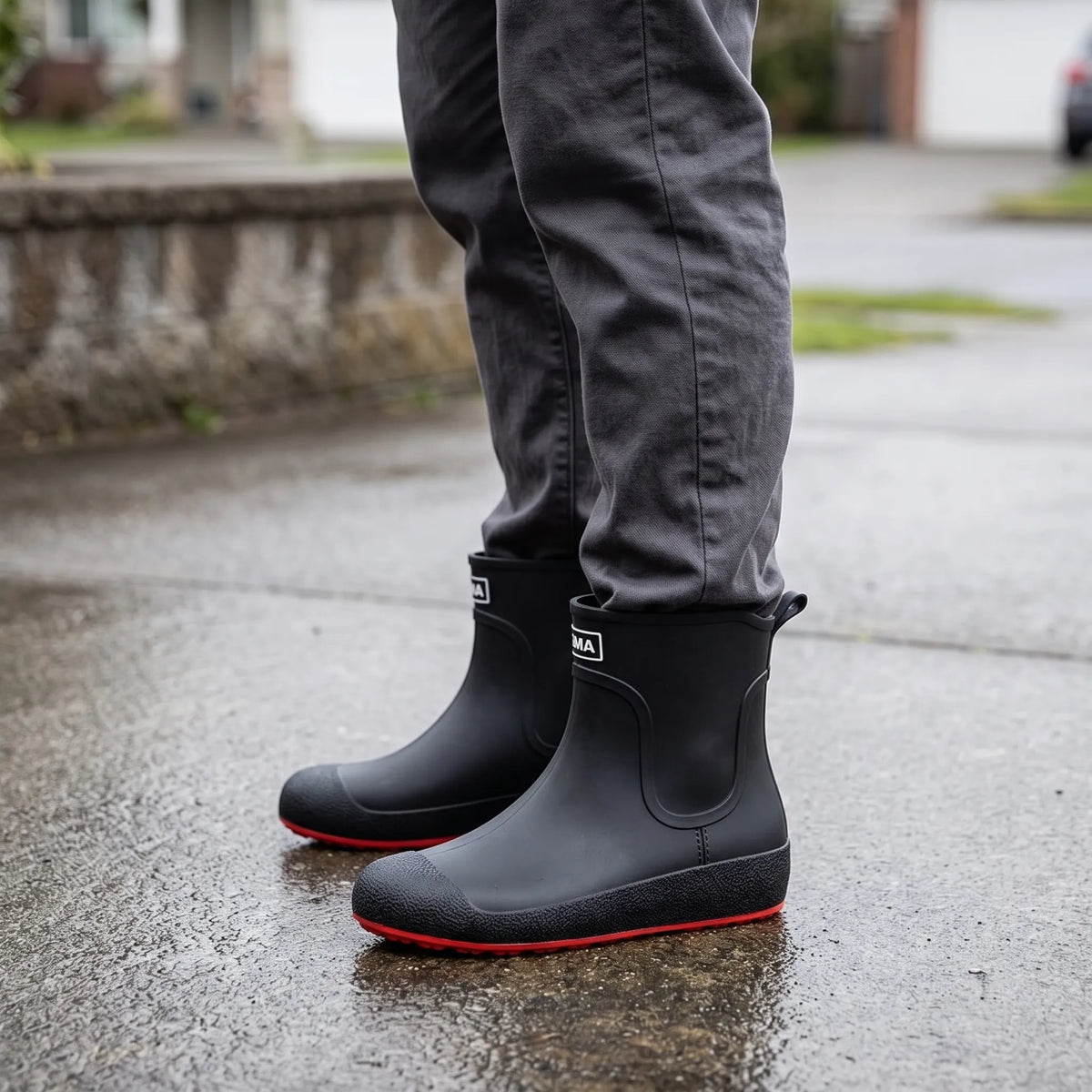 Nordspur | Novelio Halbhohe Regenstiefel Mit Profilierter Sohle