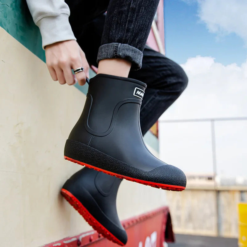 Nordspur | Novelio Halbhohe Regenstiefel Mit Profilierter Sohle