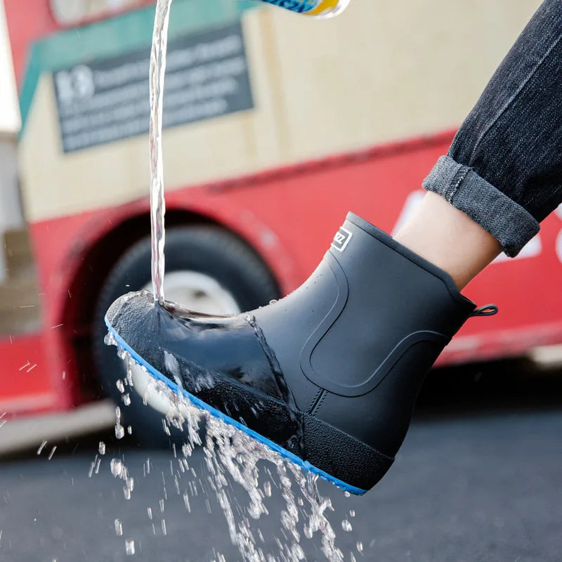 Nordspur | Novelio Halbhohe Regenstiefel Mit Profilierter Sohle
