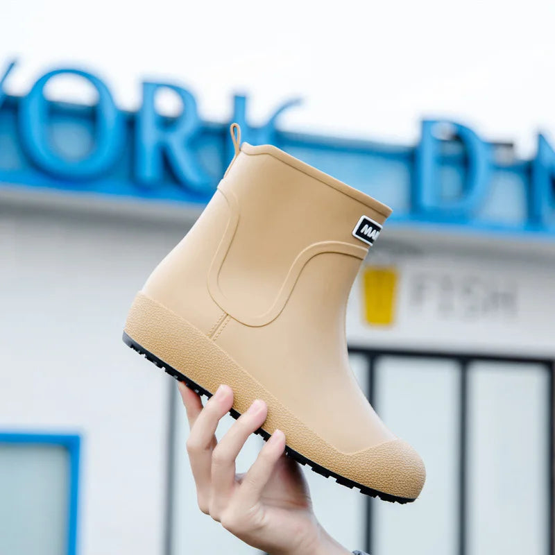 Nordspur | Novelio Halbhohe Regenstiefel Mit Profilierter Sohle
