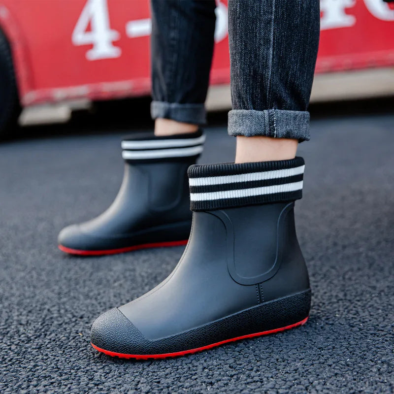 Nordspur | Novelio Halbhohe Regenstiefel Mit Profilierter Sohle