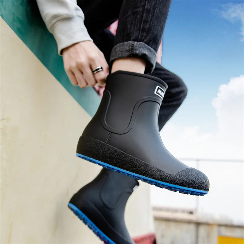 Nordspur | Novelio Halbhohe Regenstiefel Mit Profilierter Sohle