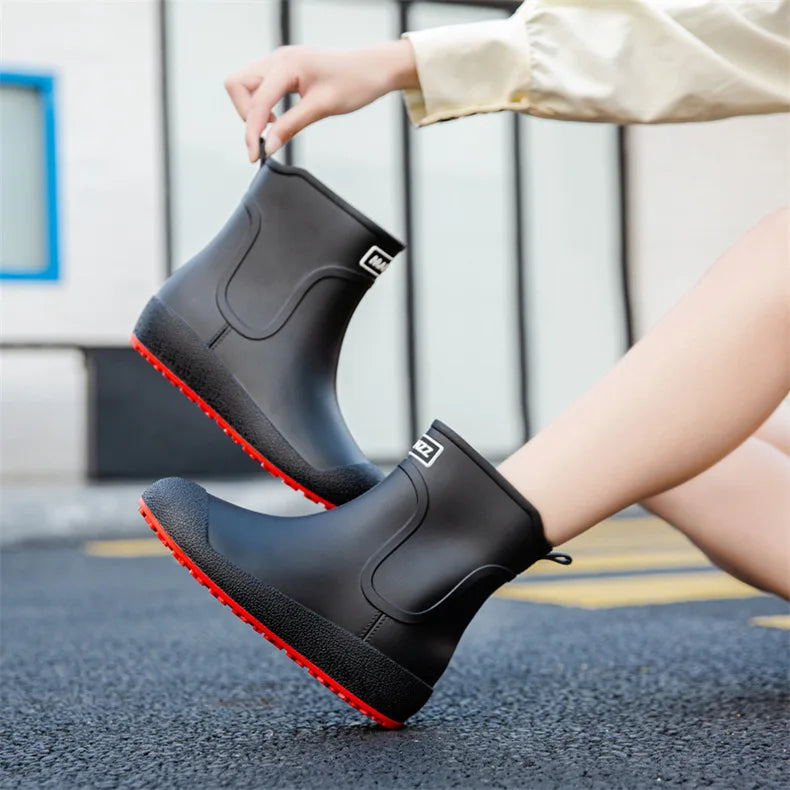 Nordspur | Novelio Halbhohe Regenstiefel Mit Profilierter Sohle