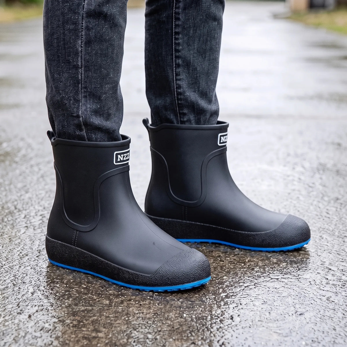 Nordspur | Novelio Halbhohe Regenstiefel Mit Profilierter Sohle