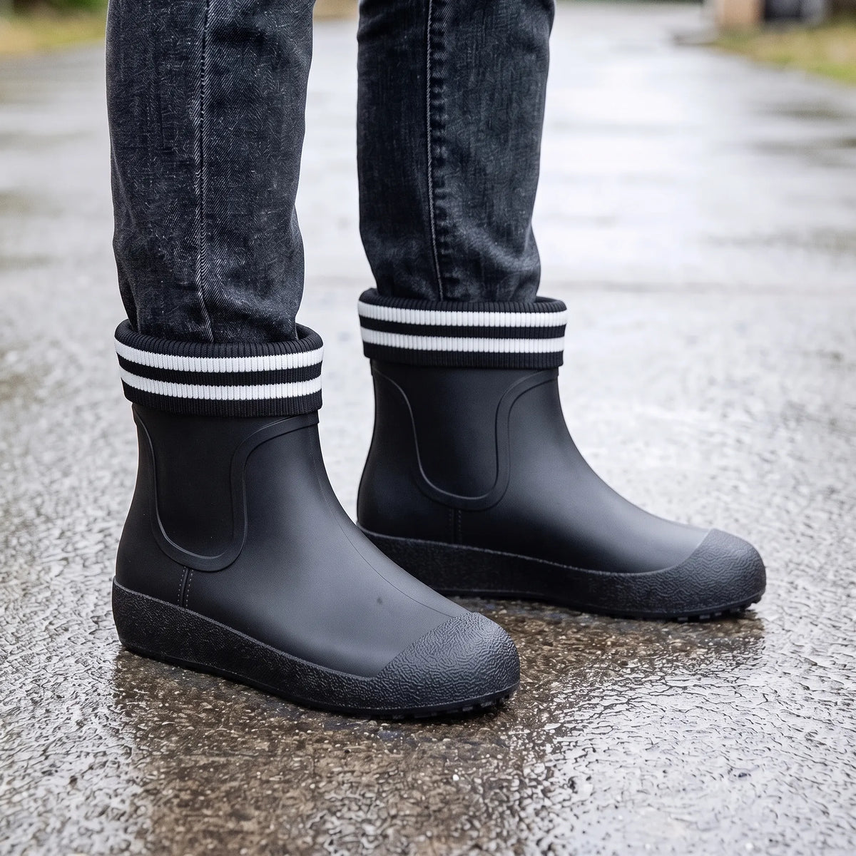 Nordspur | Novelio Halbhohe Regenstiefel Mit Profilierter Sohle