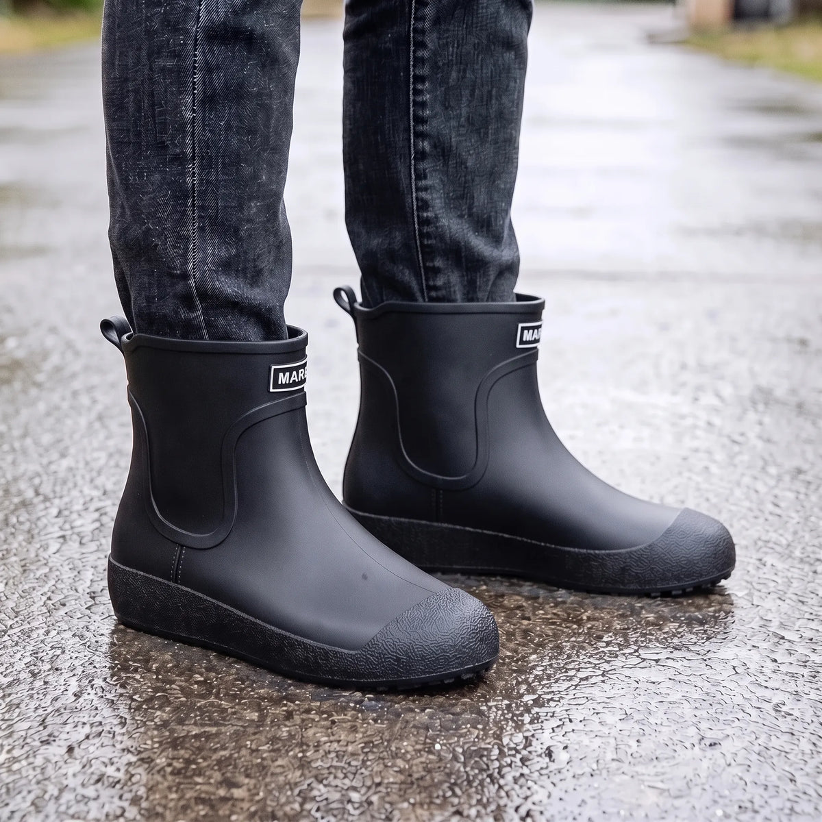 Nordspur | Novelio Halbhohe Regenstiefel Mit Profilierter Sohle