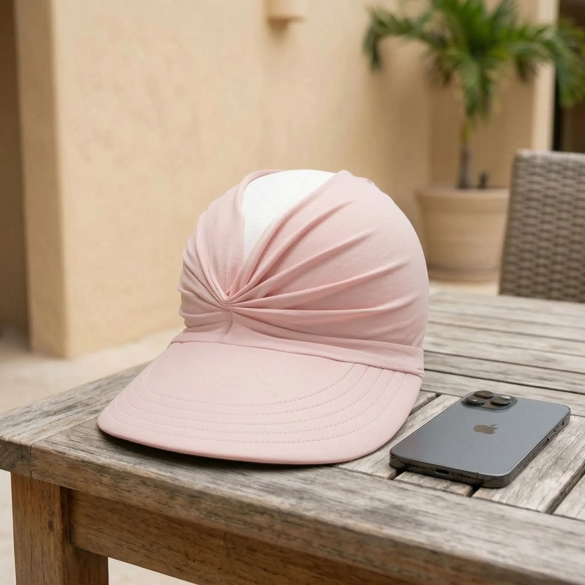 Sommermütze Damen offenes Design breite Krempe Strand