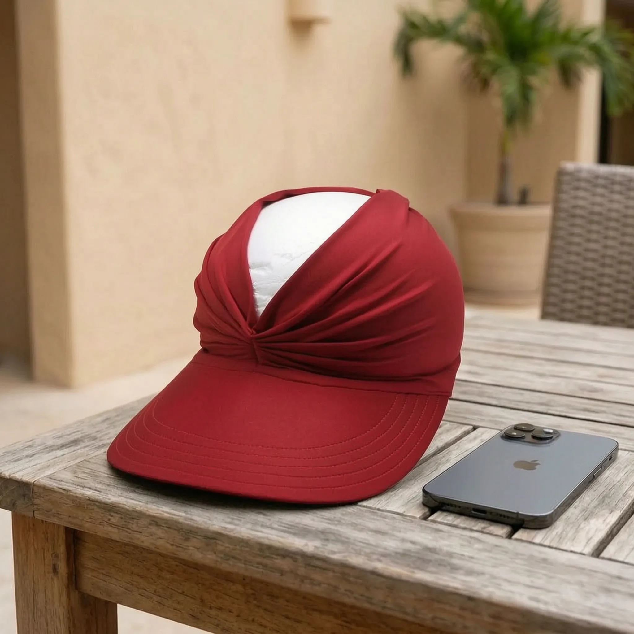 Sommermütze Damen offenes Design breite Krempe Strand