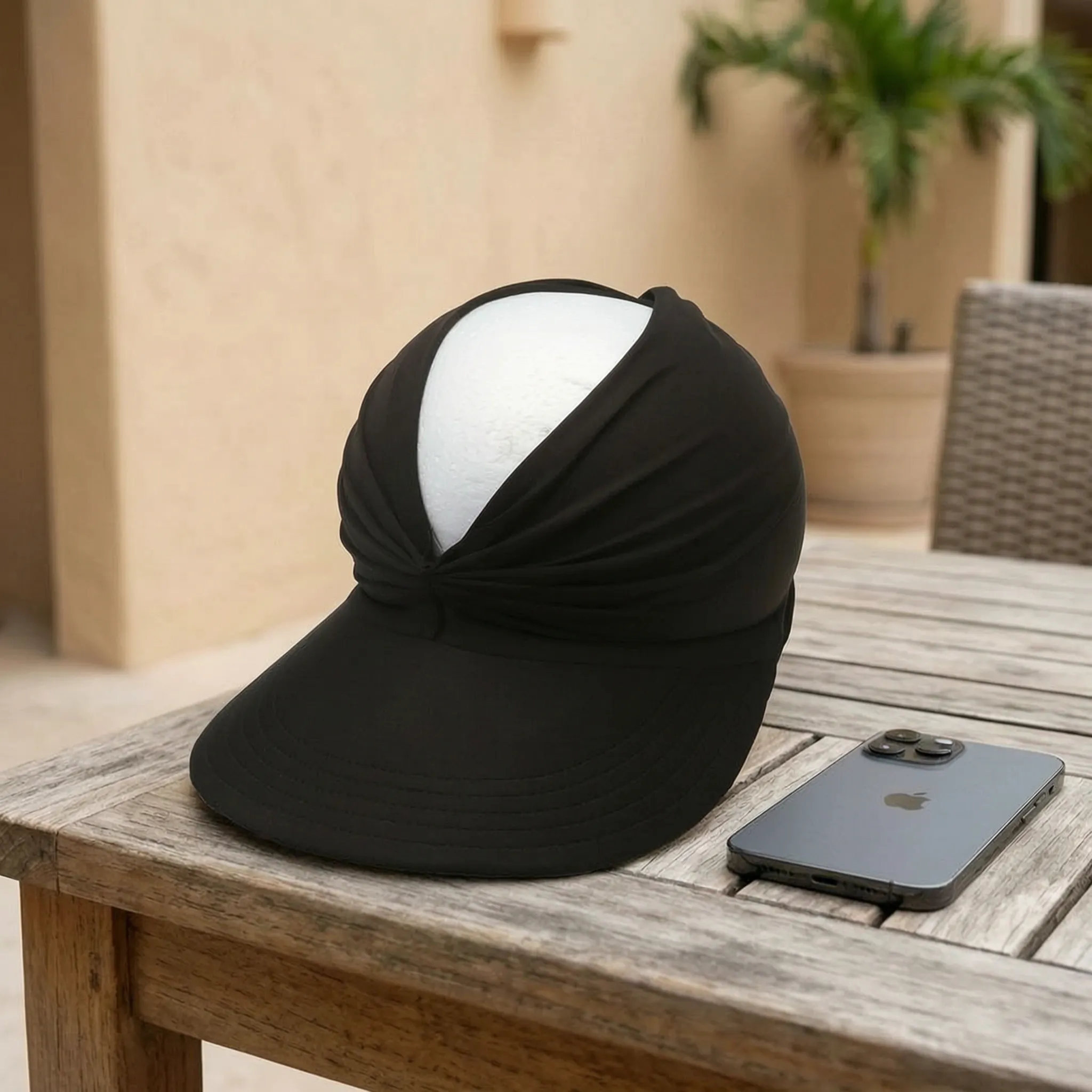 Sommermütze Damen offenes Design breite Krempe Strand