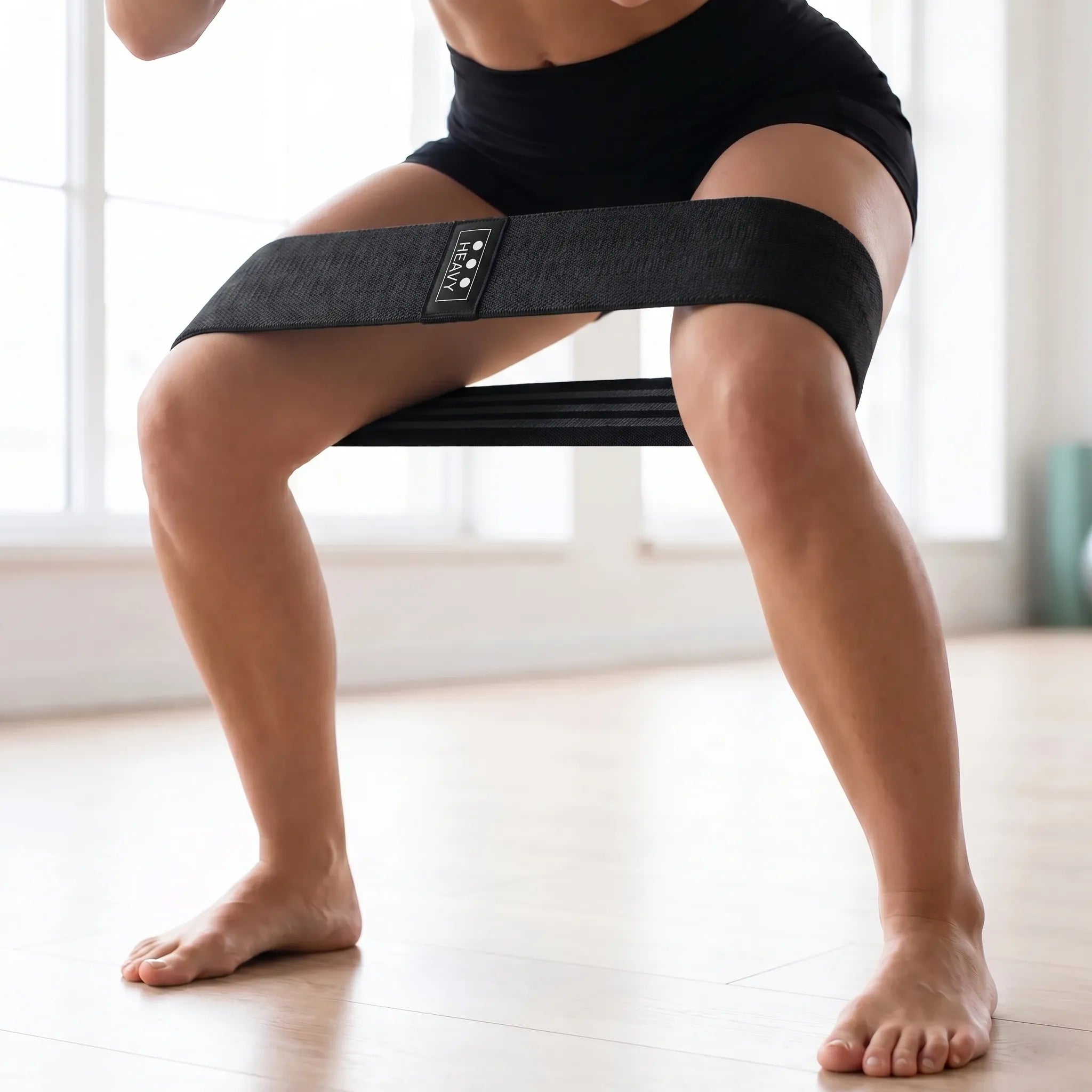 Langes Stoffwiderstandsband Ganzkörpertraining Schleifendesign