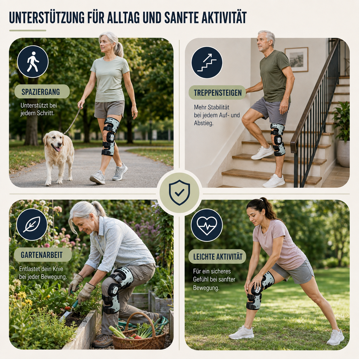Nordspur | OrthoVance Entlastungs-Knieorthese