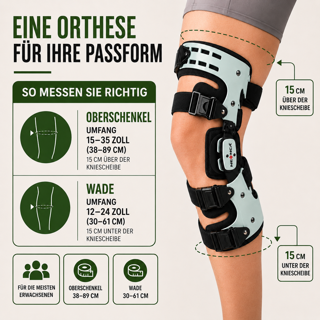 Nordspur | OrthoVance Entlastungs-Knieorthese