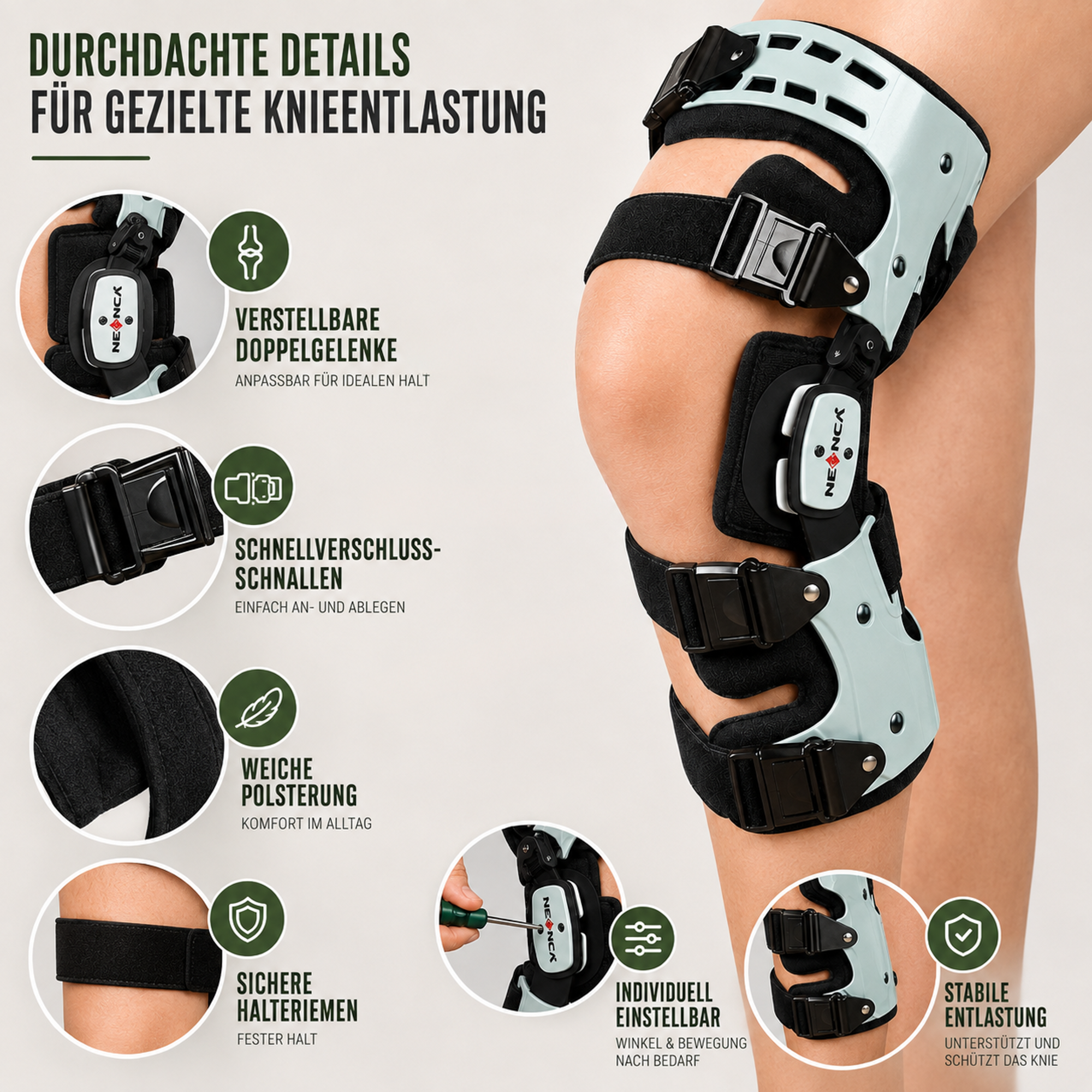 Nordspur | OrthoVance Entlastungs-Knieorthese