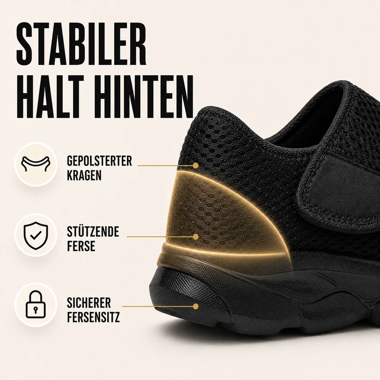 Nordspur | Orthowalk Weitschafts-Verstellbarer Orthopädischer Gehschuh