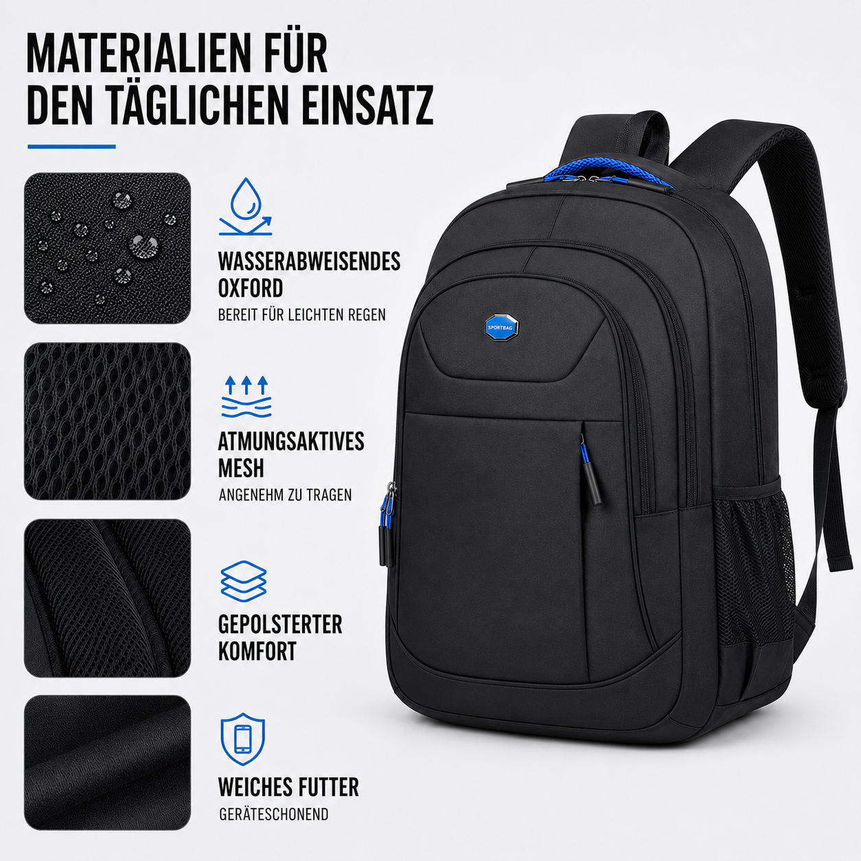 Nordspur | Oxford Business-Rucksack