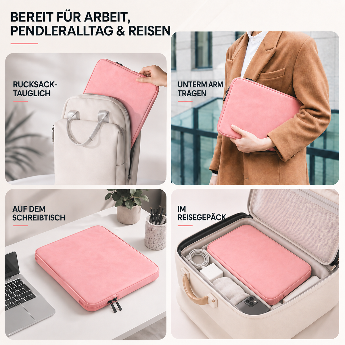 Nordspur | PU Laptop-Hülle