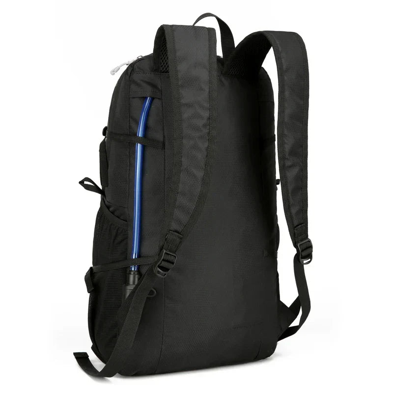 Packbarer Tagesrucksack faltbar wasserabweisend verstellbare Schultergurte
