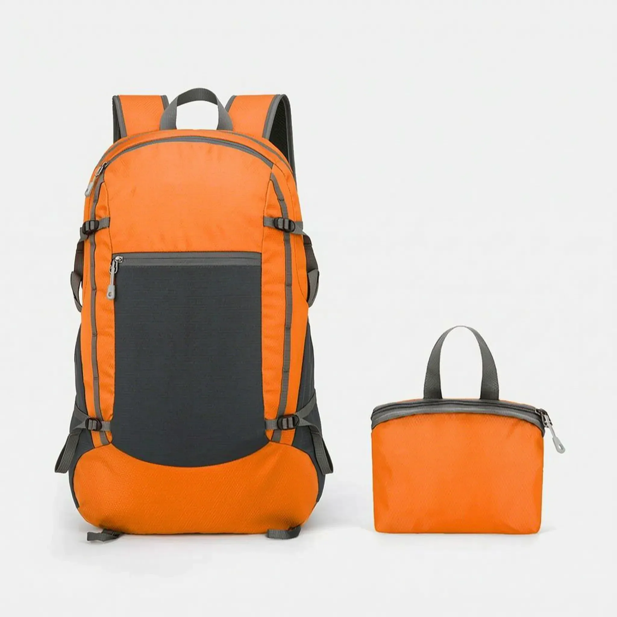 Packbarer Tagesrucksack faltbar wasserabweisend verstellbare Schultergurte