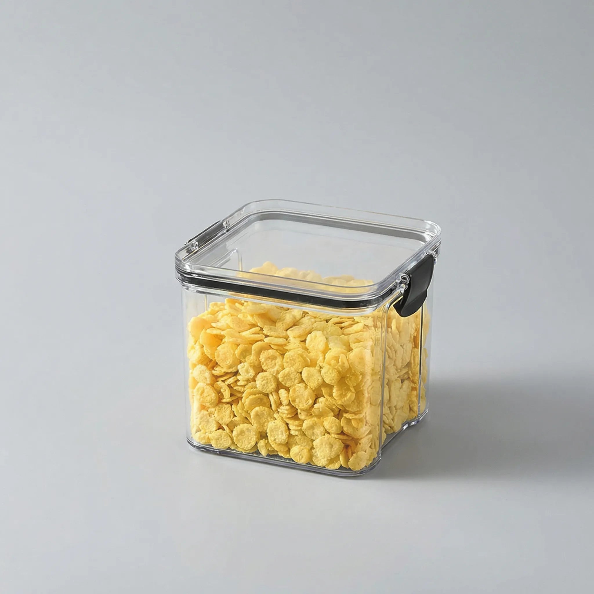 Luftdichte Vorratsboxen stapelbar transparente Wände Speisekammer