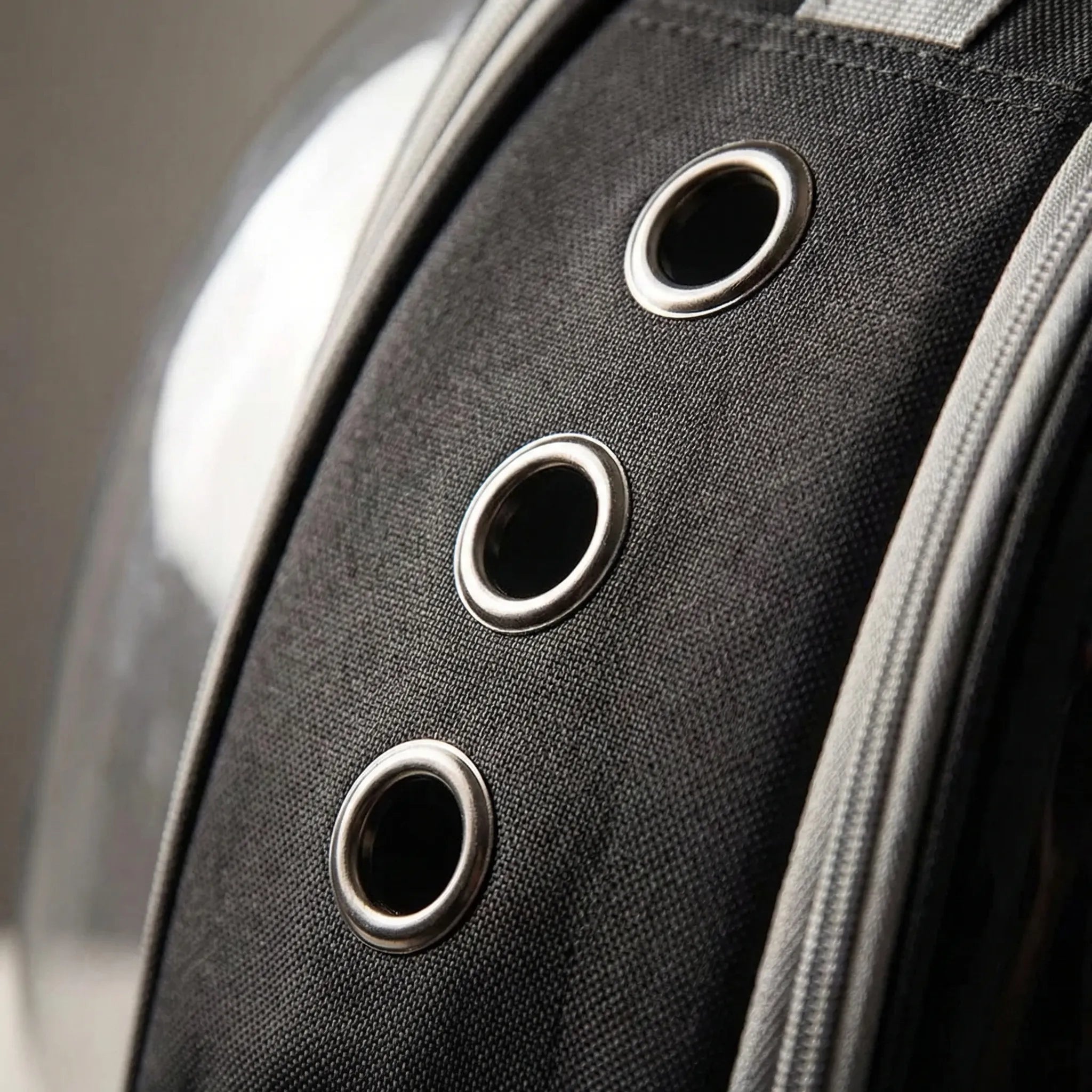 Haustiertasche Rucksack mit transparentem Blasenfenster und Belüftung
