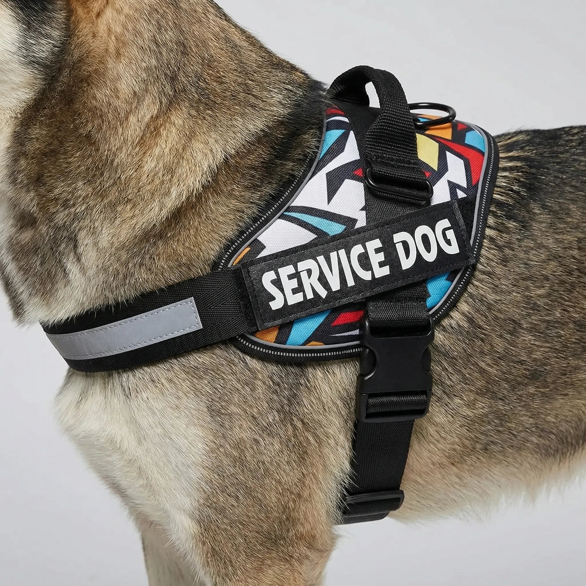 Hundegeschirr Brustgeschirr reflektierend verstellbar für große Hunde