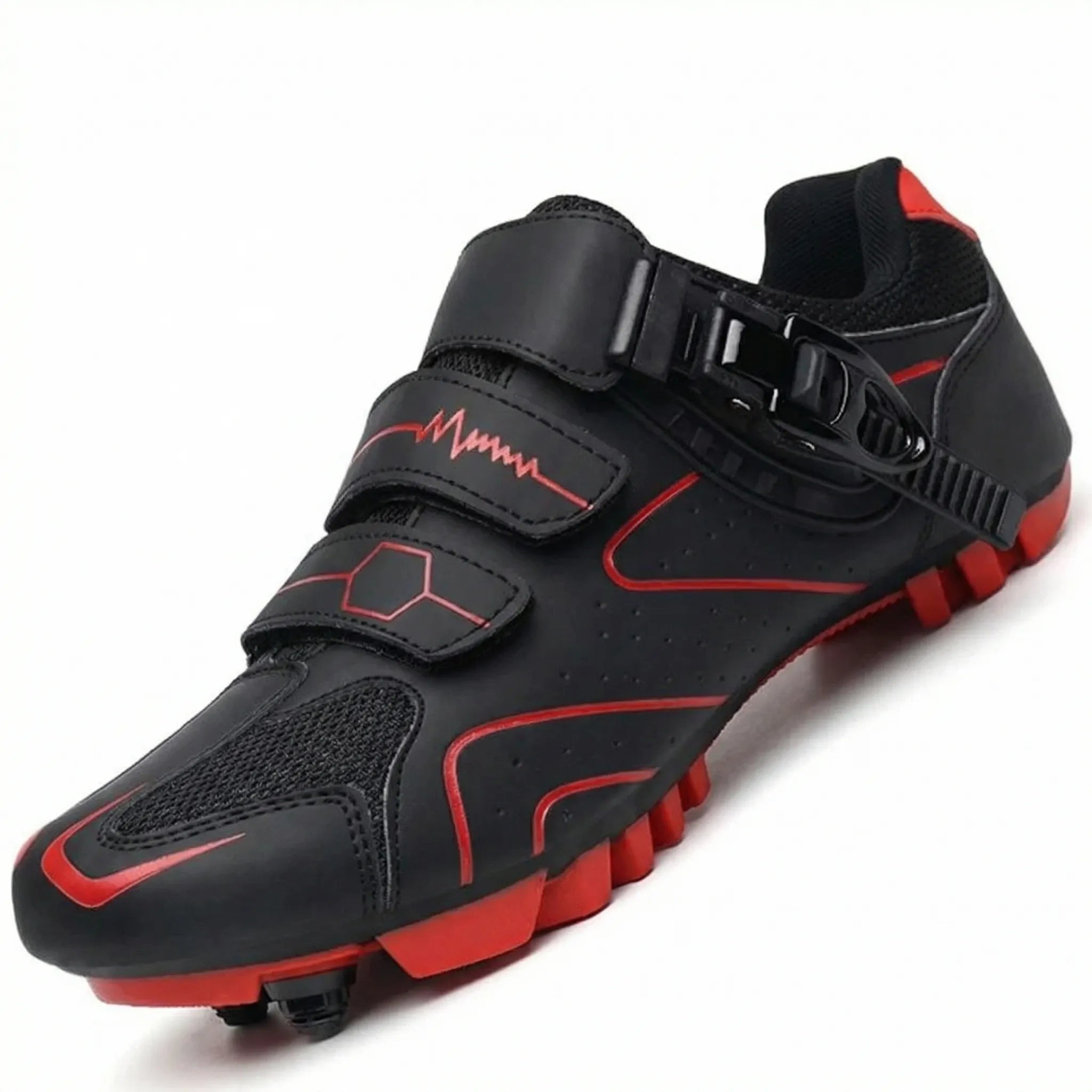 Herren-MTB-Radschuh mit Ratschenverschluss und SPD-Kompatibilität