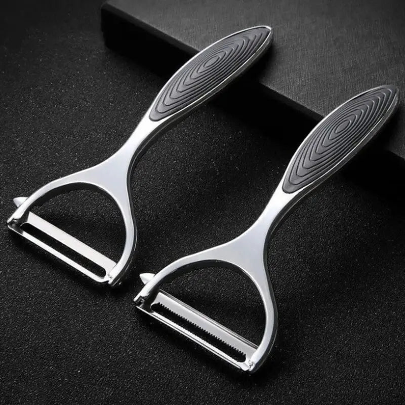 Y-förmiger Gemüseschäler mit Doppelklinge und ergonomischem Griff