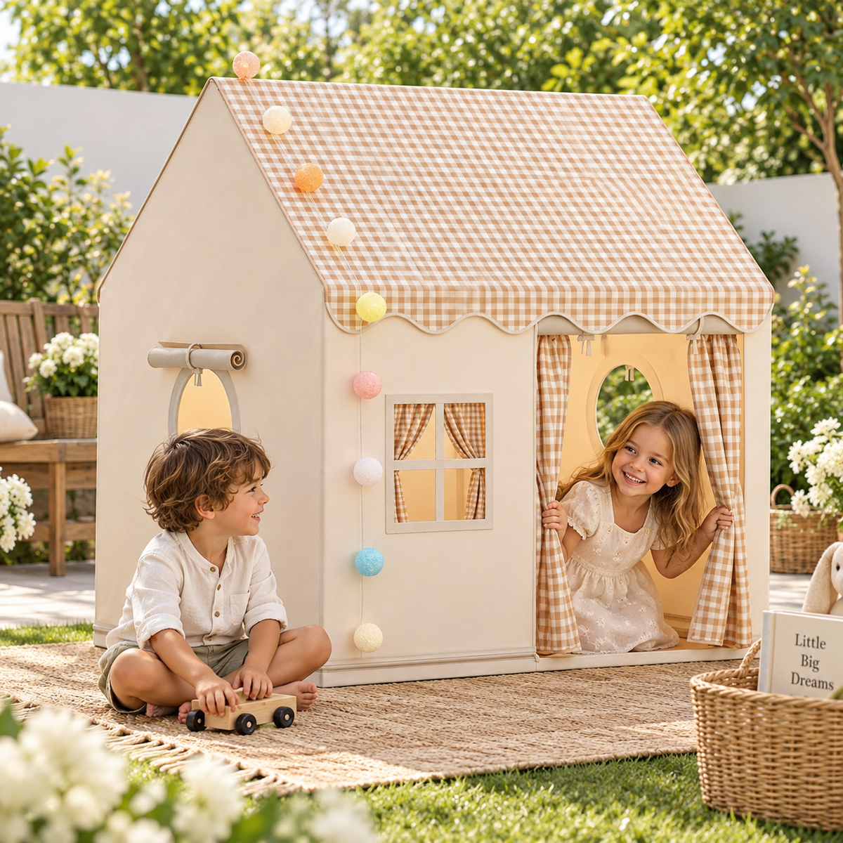Nordspur | Playloria Faltbares Indoor Spielzelt