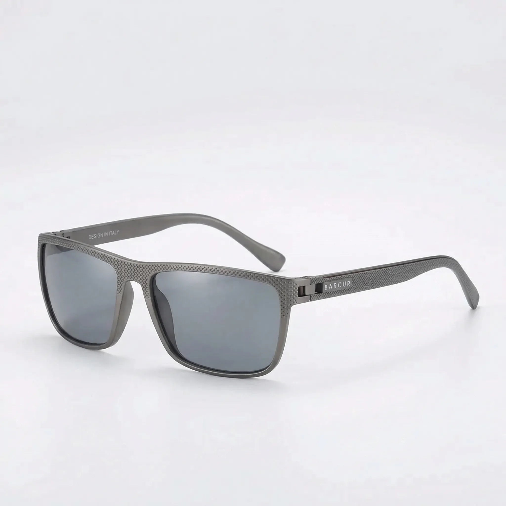Polarisierte Sportsonnenbrille quadratischer Rahmen mit flexiblem Material