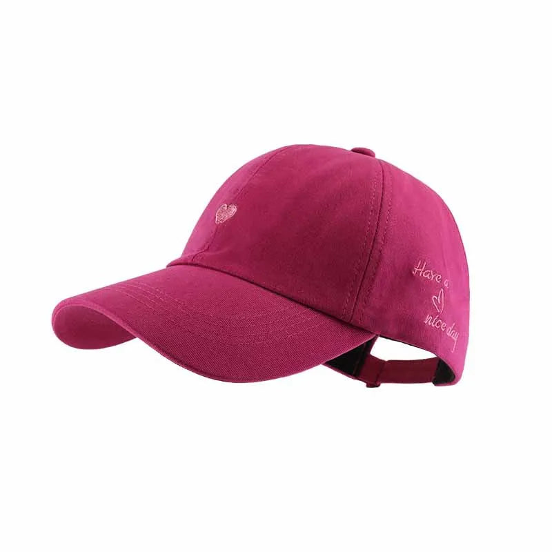 Ponytail Baseballmütze mit offener Rückseite verstellbarer Snapback