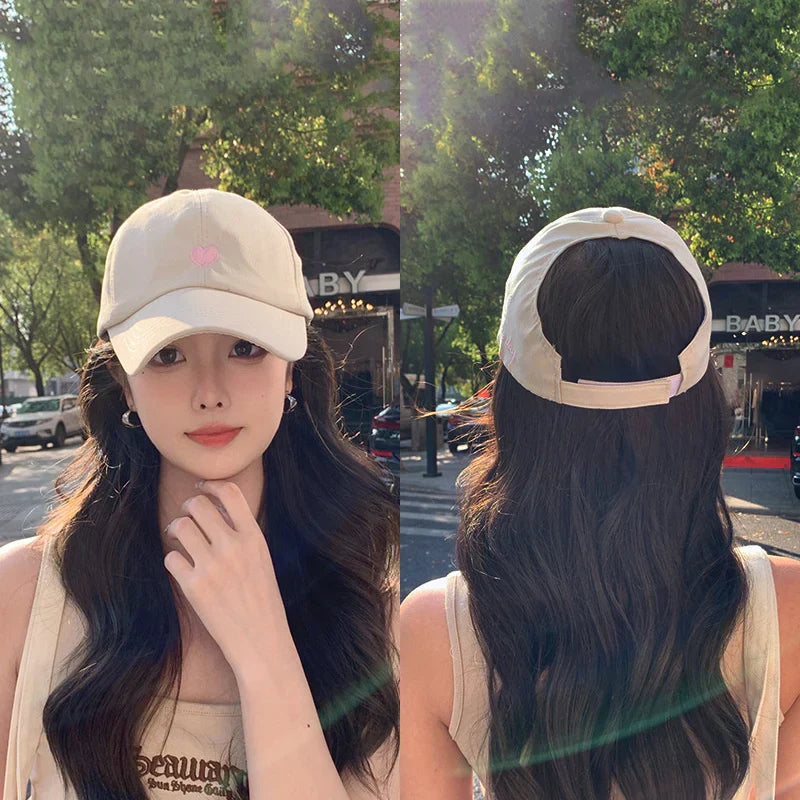 Ponytail Baseballmütze mit offener Rückseite verstellbarer Snapback
