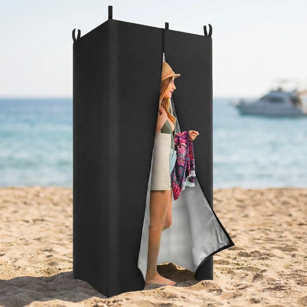 Tragbares Sichtschutzzelt für Camping und Strand, Umkleidekabine