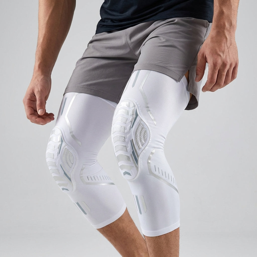 Kompressionsmanschette Sport Knie Ellbogen mit Aufprallschutz